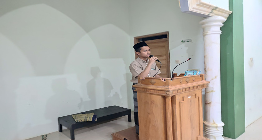 Kegiatan LDK OSIS MTsN 5 Kulon Progo Hari Pertama Diisi dengan Dzikir, Doa Bersama, dan Kultum Siswa