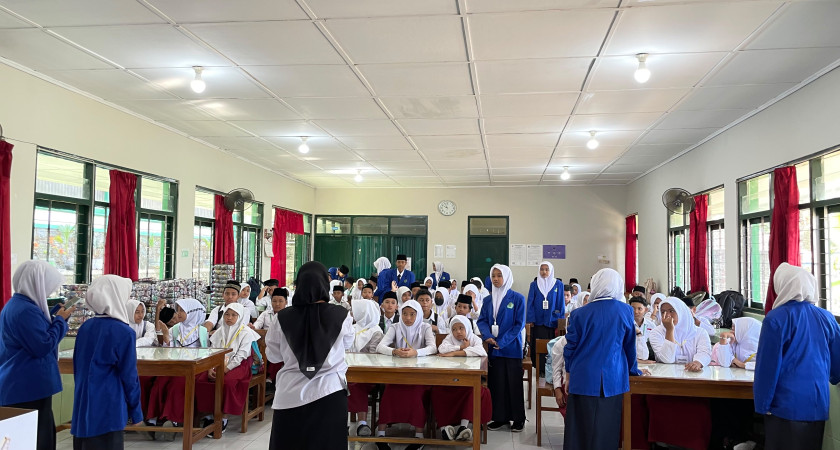 Kuatkan Karakter dan Kebersamaan, Dinamika Kelompok Semarakkan MATAMUDA MTsN 5 Kulon Progo
