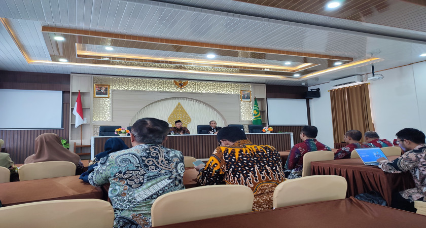 Perkuat Komitmen Menuju Zona Integritas, MTsN 5 Kulon Progo Ikuti Pendampingan Area 6 di Kankemenag Kulon Progo