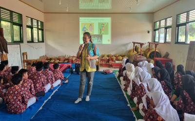 Bekali Remaja dengan Pengetahuan Sehat, MTsN 5 Kulon Progo Gelar Penyuluhan Pergaulan dan Reproduksi
