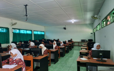 MTsN 5 Kulon Progo Gelar Tryout TKA Bersama Erlangga untuk Persiapan Ujian Siswa