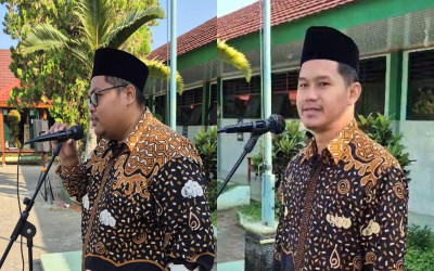 Hari Anak Nasional menjadi momen Perkenalkan Tendik dan Guru Baru MTsN 5 Kulon Progo