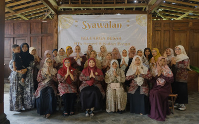 Pererat Ukhuwah, MTsN 5 Kulon Progo Gelar Syawalan di Joglo Girli   