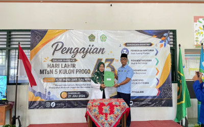 Perkuat Sinergi untuk Pendidikan Berkualitas, MTsN 5 Kulon Progo Jalin MoU dengan Enam Instansi Mitra