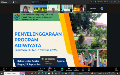 MTsN 5 Kulon Progo Ikuti Rakor Pemantapan Program Adiwiyata