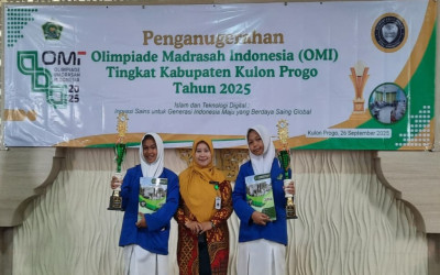 Dua Siswa MTsN 5 Kulon Progo Raih Penghargaan OMI 2025, Siap Melaju ke Tingkat Provinsi