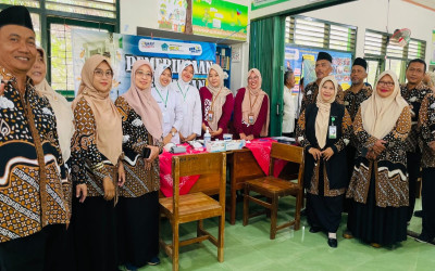 Pemeriksaan Kesehatan Meriahkan Expo School di MTsN 5 Kulon Progo