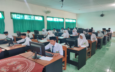 PP TKA–TKAD Tahap 1 di MTsN 5 Kulon Progo Berjalan Lancar Hingga Hari Terakhir